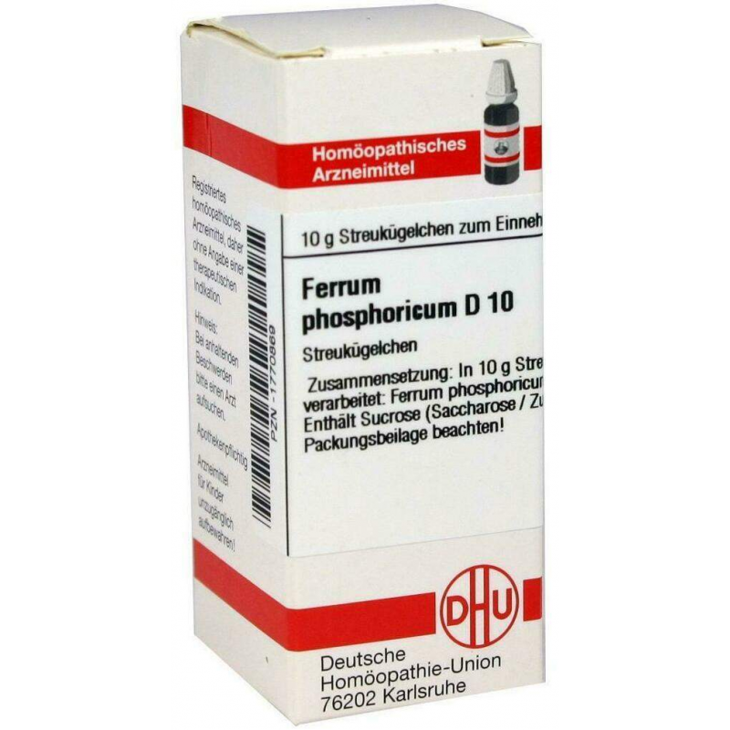 Dhu Ferrum Phosphoricum D10 Globuli