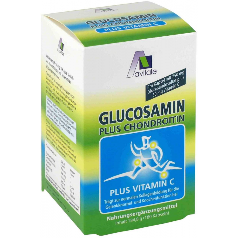 Glucosamin 750 mg + Chondroitin 100 mg 180 Kapseln