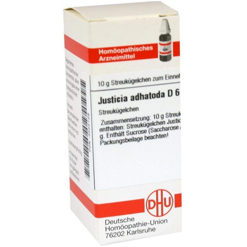 Dhu Justicia Adhatoda D6 Globuli