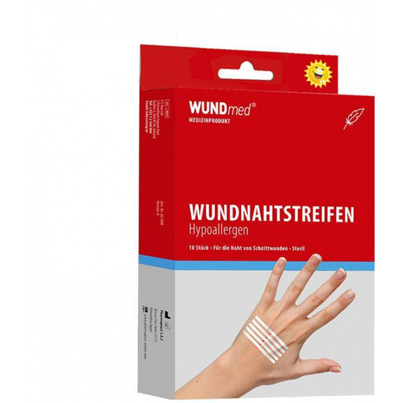 Wundnahtstreifen 102 mm x 6,4 mm