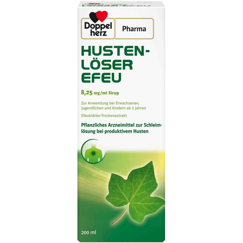 Hustenlöser Efeu 8,25 mg je ml 200 ml Sirup