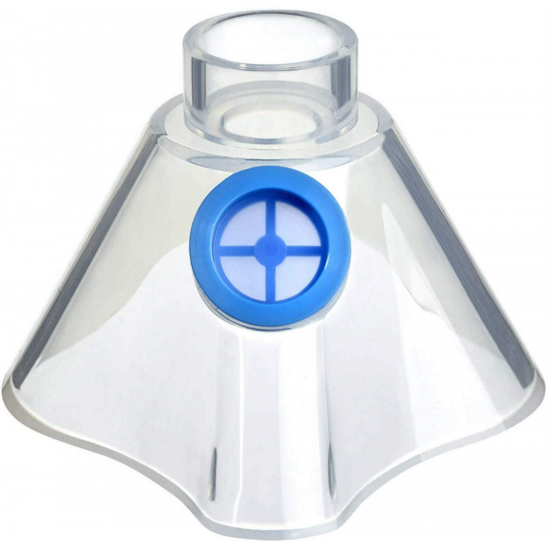 Aponorm Inhalator Silikon-Maske Gr.L Blau 1 Stück