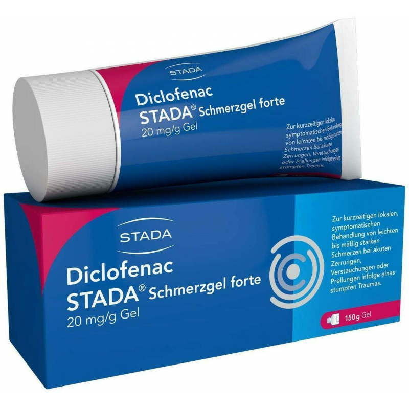 Diclofenac Stada Schmerzgel Forte 20 mg Je G 150 G
