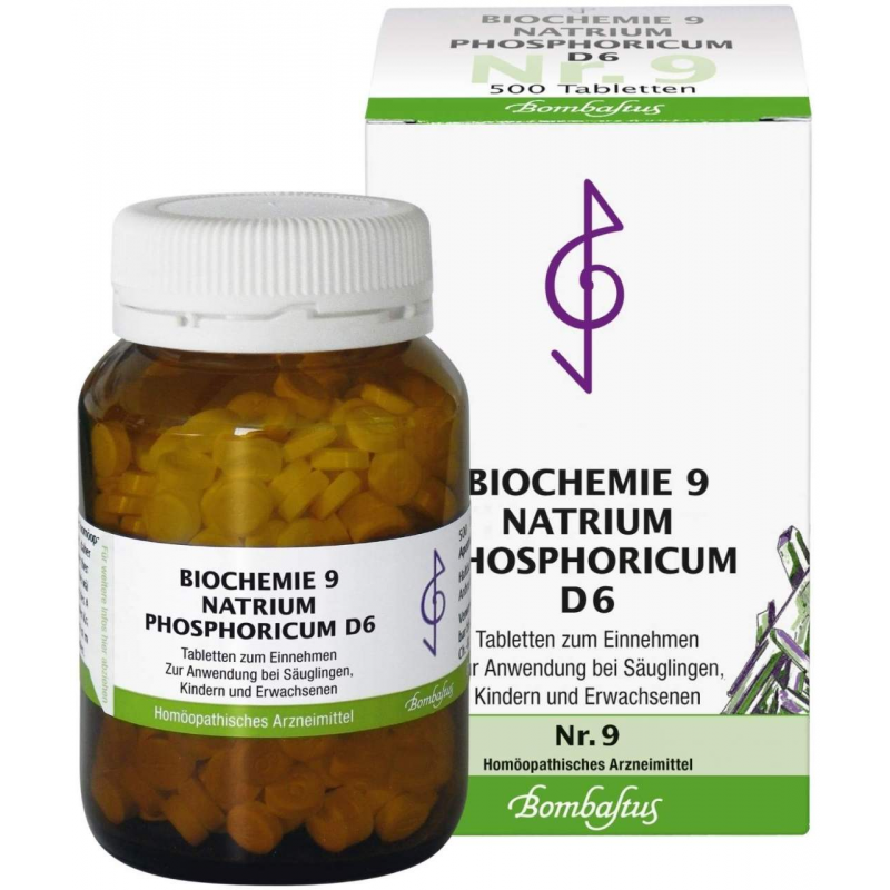 Biochemie Bombastus 9 Natrium phosphoricum D 6 500 Tabletten