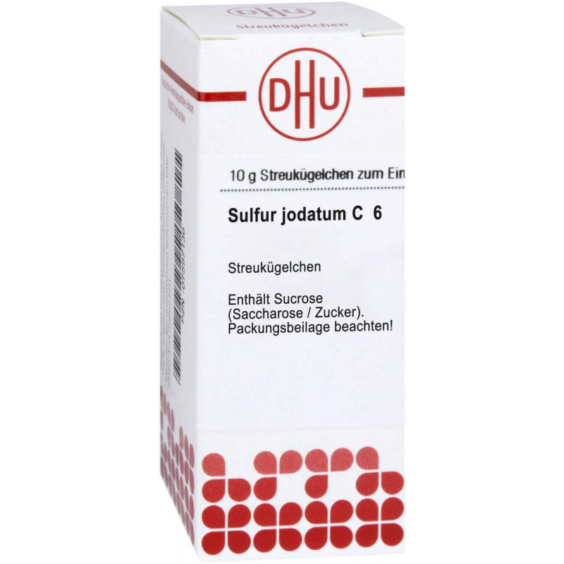 Dhu Sulfur Jodatum C6 10 G Globuli