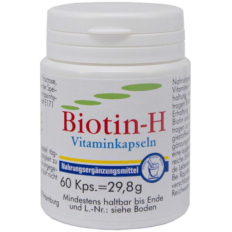 Biotin H 60 Vitaminkapseln