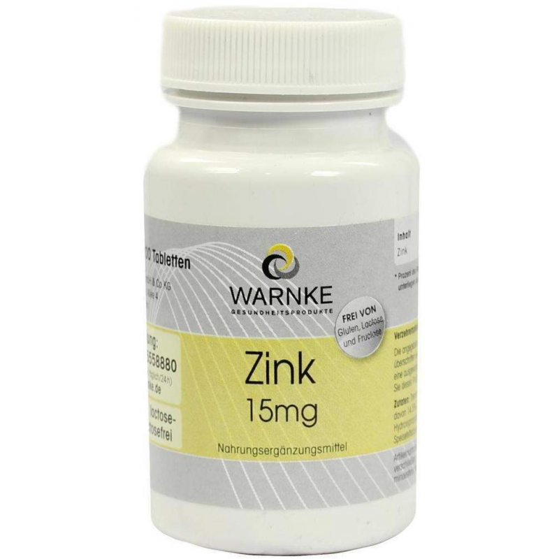 Zink 15 mg 100 Tabletten