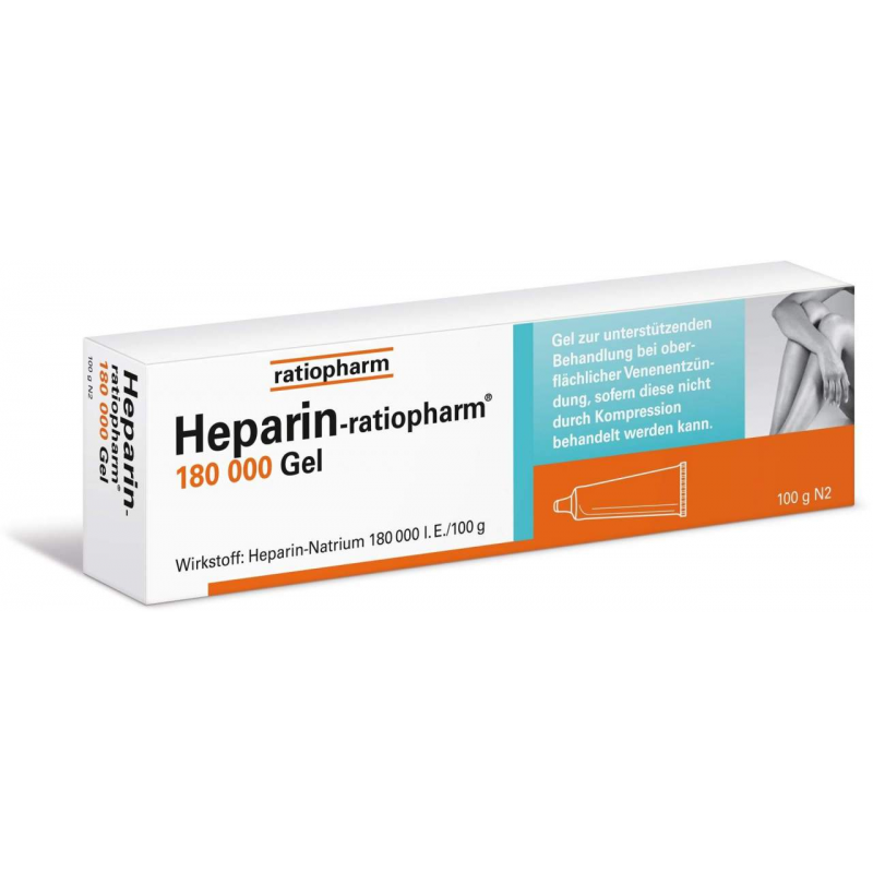 Heparin-ratiopharm 180000 100 g Gel