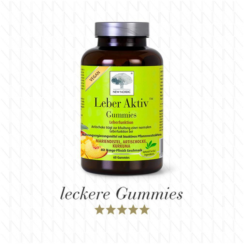 Leber Aktiv Gummies 180 g
