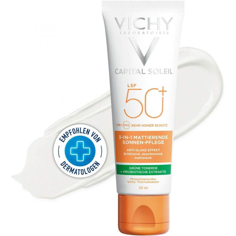 Vichy Capital Soleil mattierende Sonnenpflege LSF 50+ 50 ml