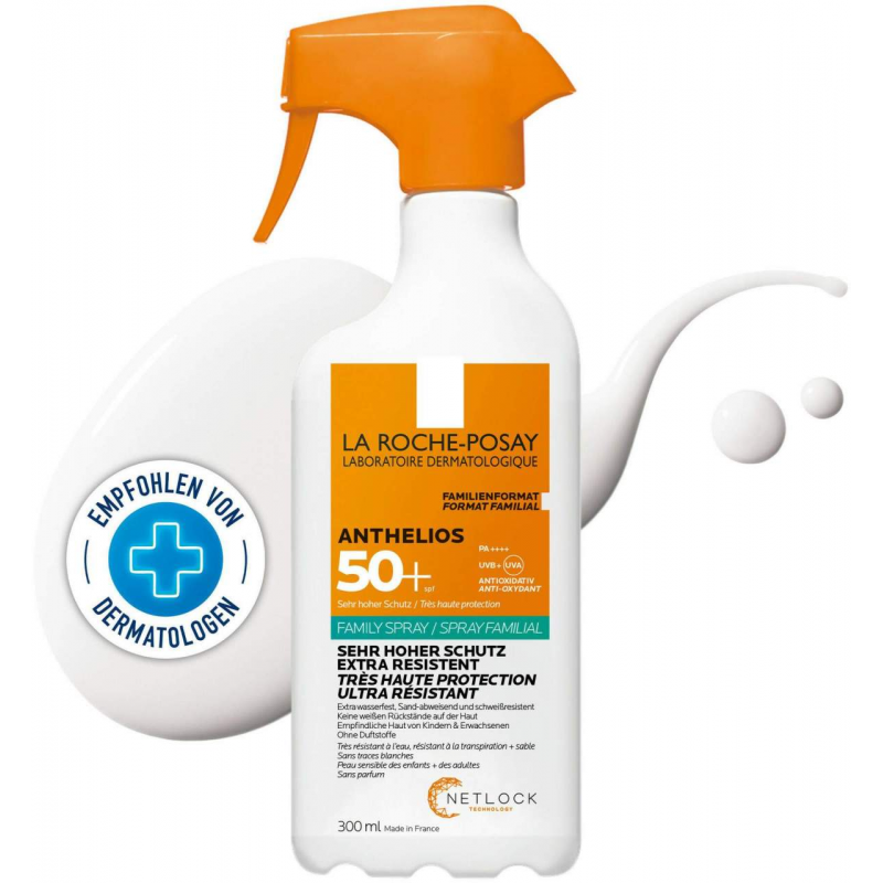 La Roche Posay Anthelios Family Spray LSF 50 Ohne Parfum 300 ml