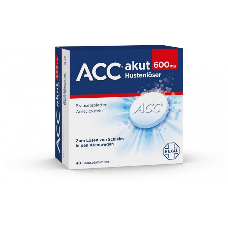 ACC akut 600 mg Hustenlöser 40 Brausetabletten
