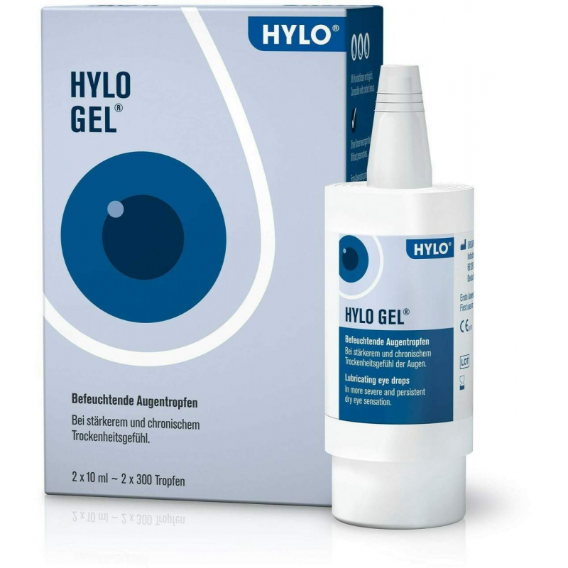 Hylo Gel Augentropfen 2 x 10 ml