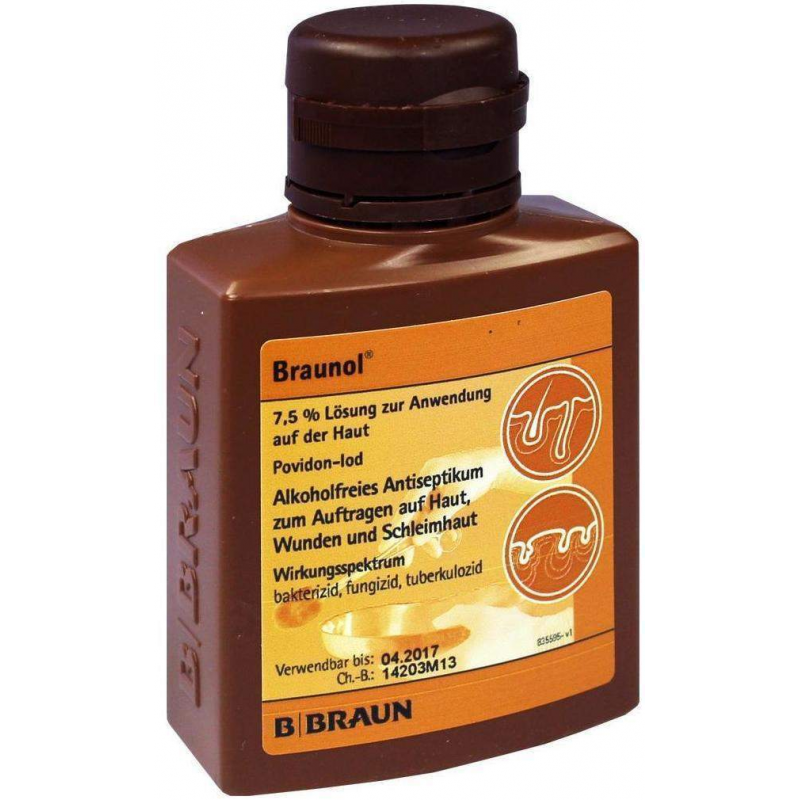 Braunol Schleimhautantiseptikum 100 ml Lösung