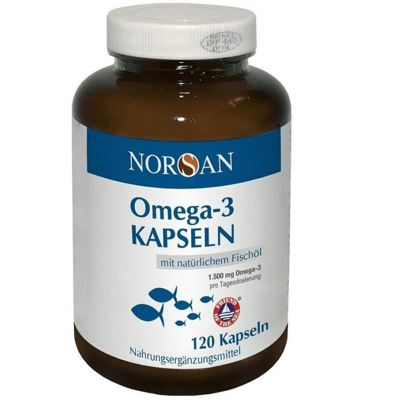 Norsan Omega-3 Kapseln 120 Stück