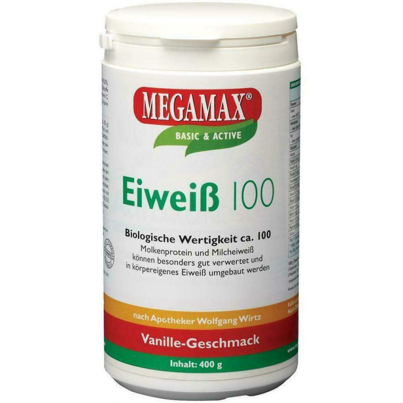 Megamax Eiweiß 100 Vanille 400 G Pulver