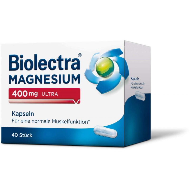 Biolectra Magnesium 400 mg ultra 40 Kapseln