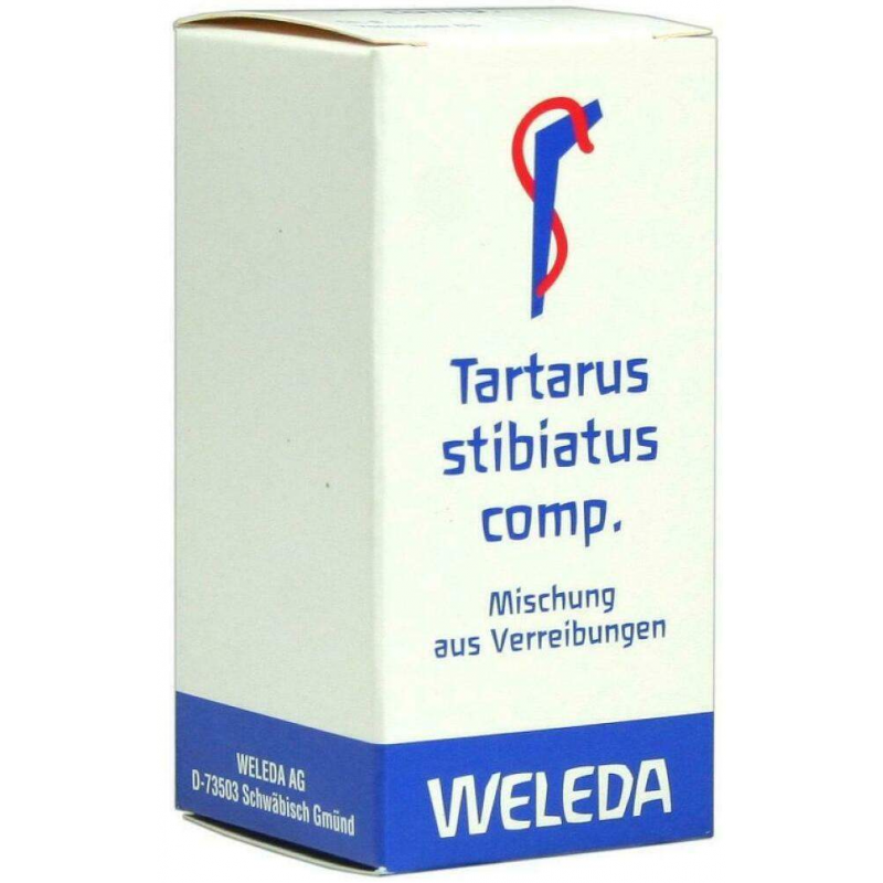 Weleda Tartarus Stibiatus Comp 20 G Trituration