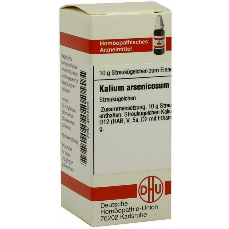 Dhu Kalium Arsenicosum D12 Globuli