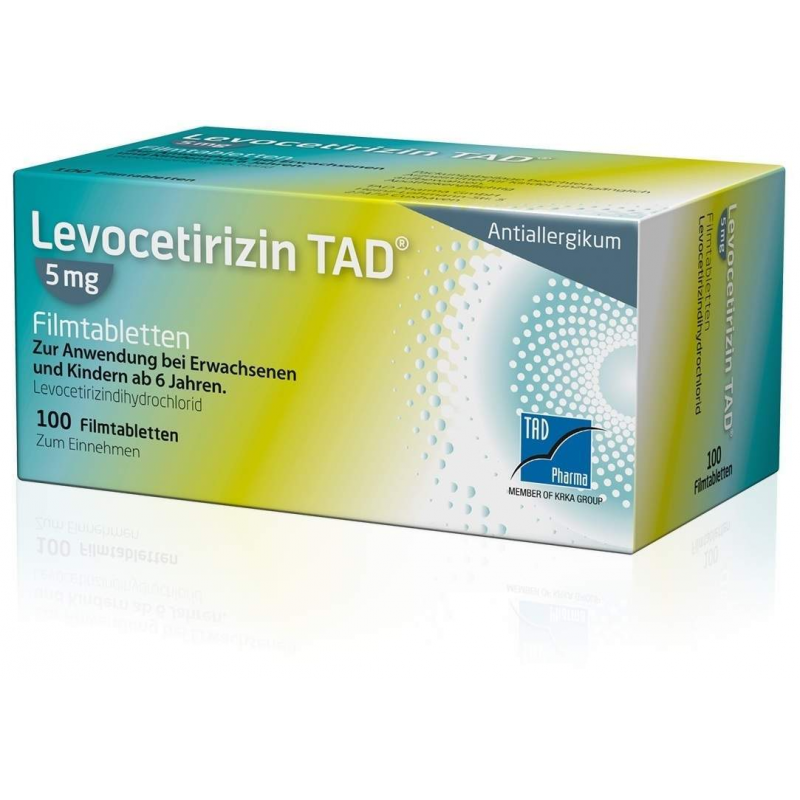 Levocetirizin Tad 5 mg 100 Filmtabletten