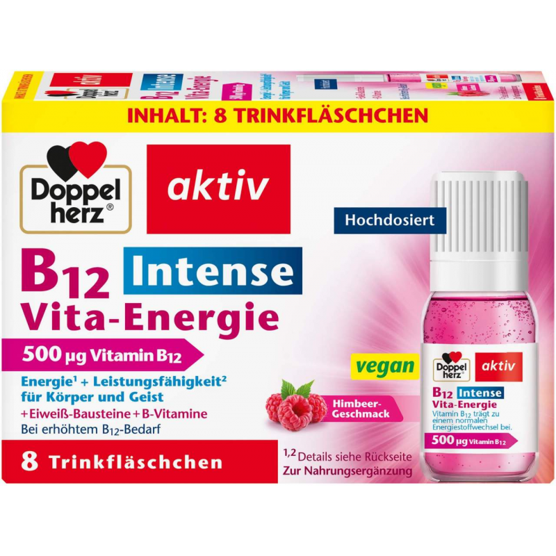 Doppelherz aktiv B12 Intense Vita-Energie 8 Trinkampullen