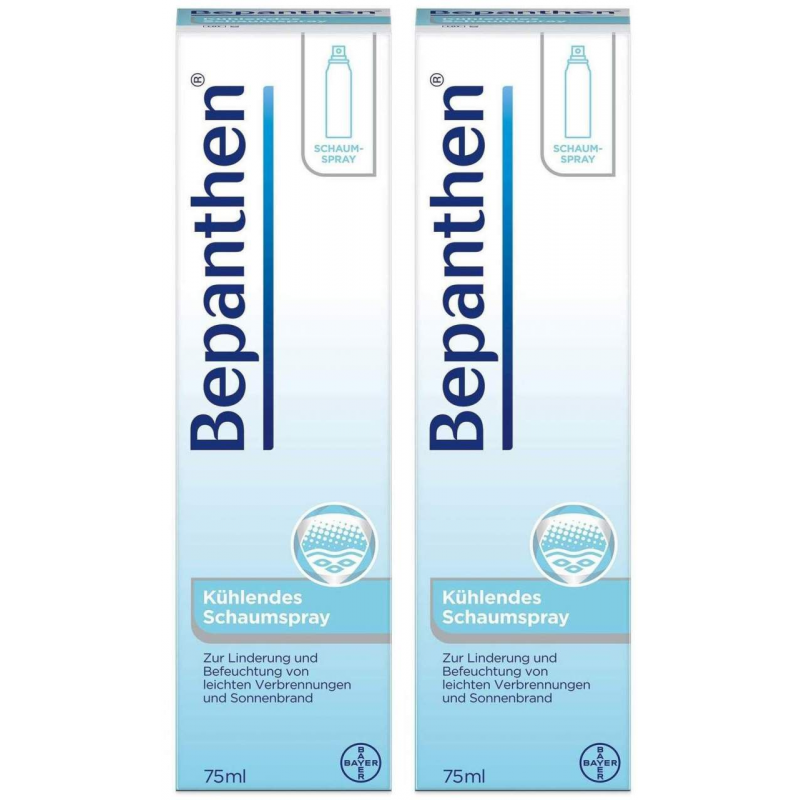 Bepanthen Schaumspray 2 x 75 ml