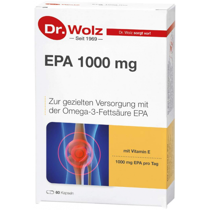 Epa 1000 mg Dr.Wolz Kapseln 60 Stk
