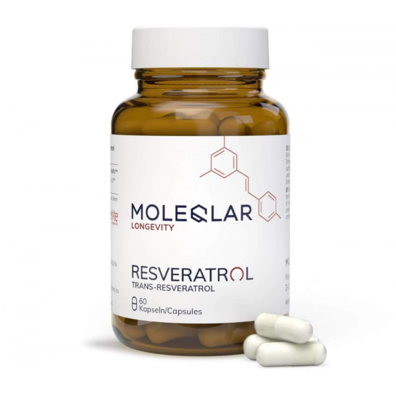 MoleQlar Resveratrol Trans-Resveratrol 60 Kapseln
