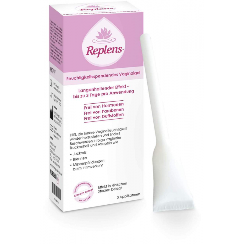 Replens Vaginalgel 3 Vorgefüllte Applikatoren