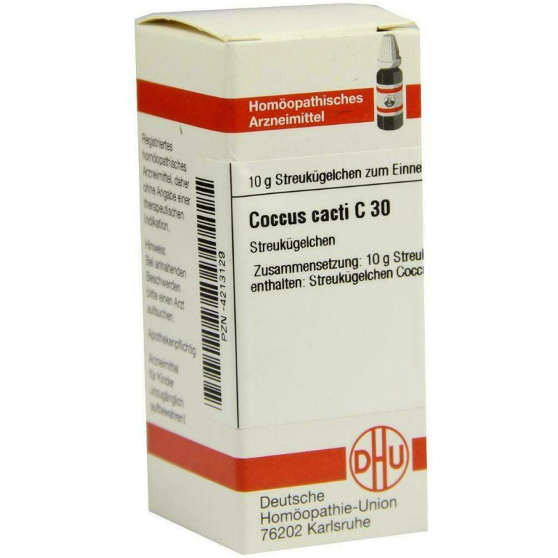 Dhu Coccus Cacti C30 Globuli 10 G