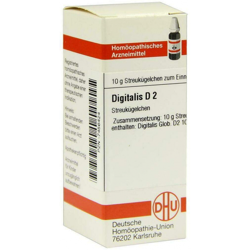 Dhu Digitalis D2 Globuli