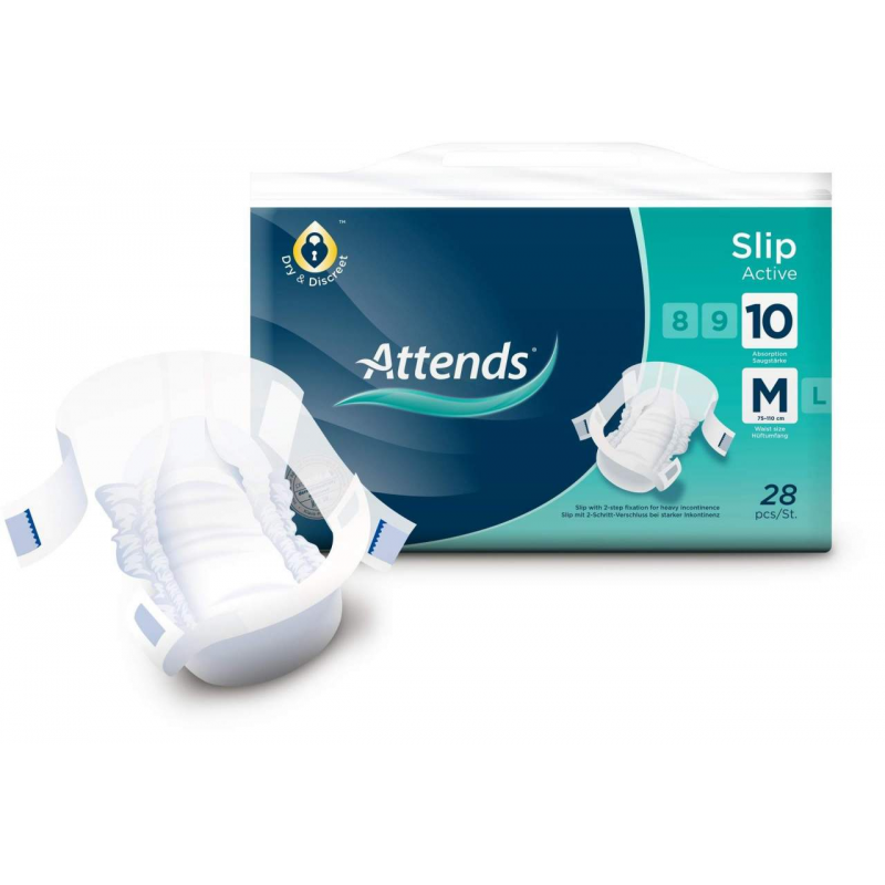 Attends Slip Active 10 Medium 28 Stück