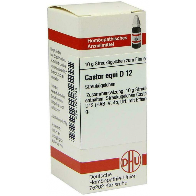 Dhu Castor Equi D12 10 G Globuli