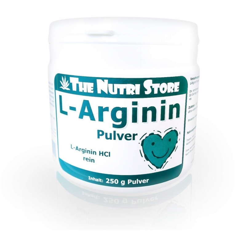 L-Arginin Hcl Rein 250 G Pulver