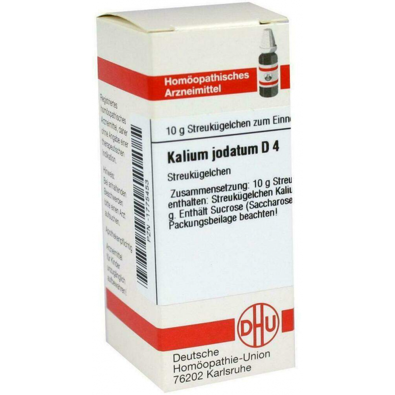 Dhu Kalium Jodatum D4 Globuli