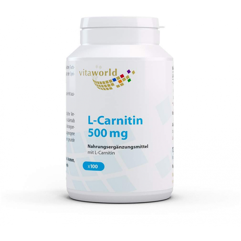 L - Carnitin 500 mg 100 Kapseln
