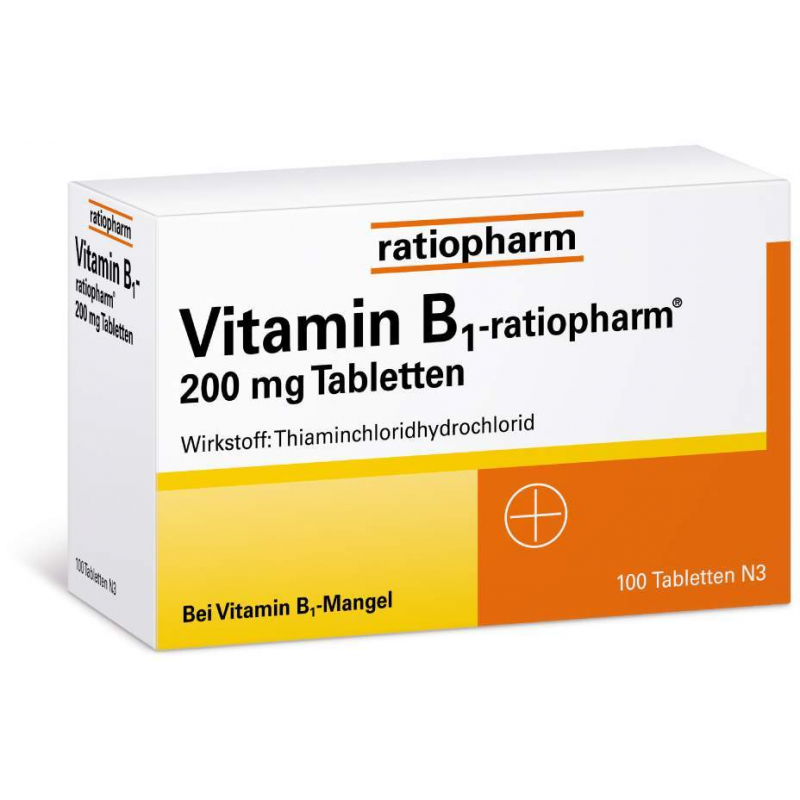 Vitamin B1 Ratiopharm 100 Tabletten
