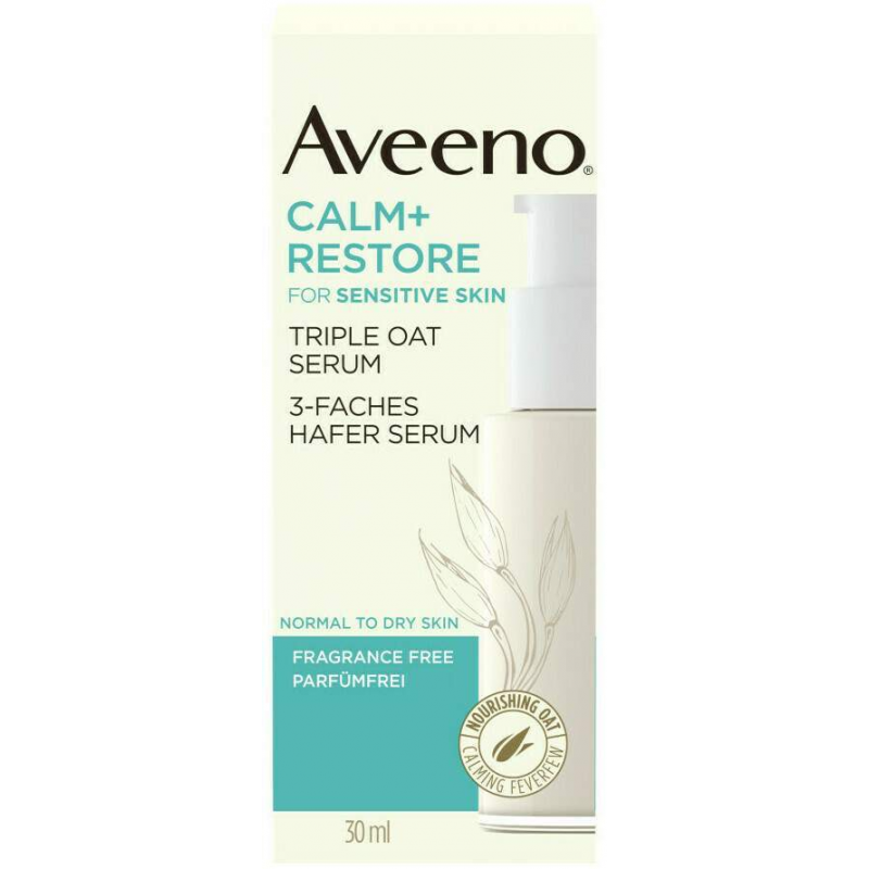 Aveeno Calm+ Restore 3-faches Hafer Serum 30 ml