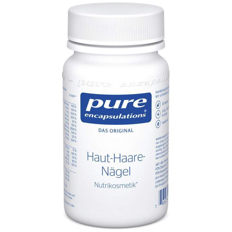 Pure Encapsulations Haut-Haare-Nägel 60 Kapseln