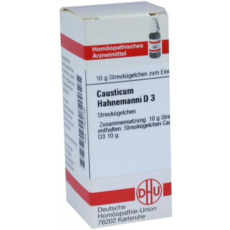 Dhu Causticum Hahnemanni D3 Globuli