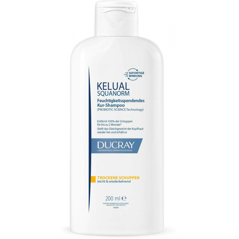 Ducray Kelual Squanorm trockene Schuppen 200 ml Shampoo