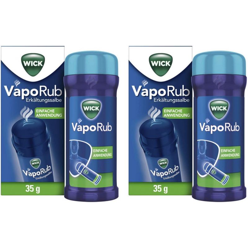 WICK VapoRub Erkältungssalbe im Applikator 2 x 35 g