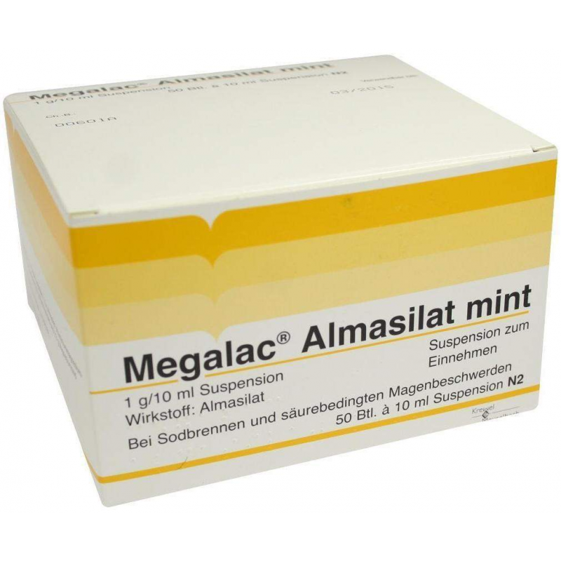 Megalac Almasilat Mint 50 X 10 ml
