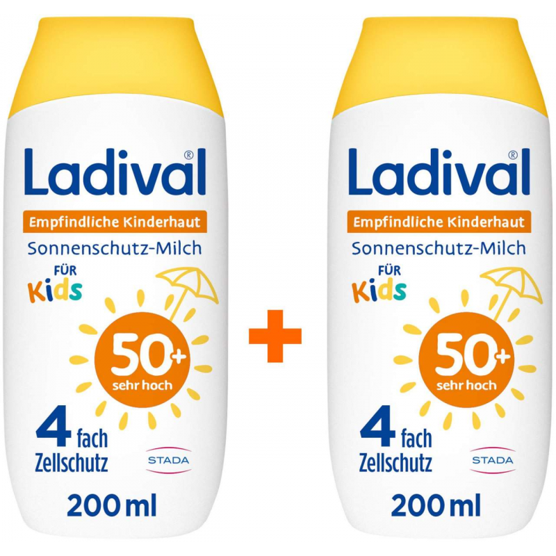 Ladival empfindliche Kinderhaut Milch LSF 50+ 2 x 200 ml