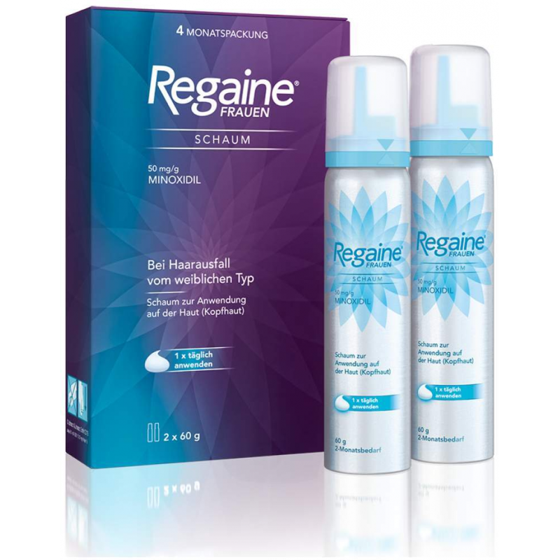 Regaine Frauen Schaum 2 x 60 g