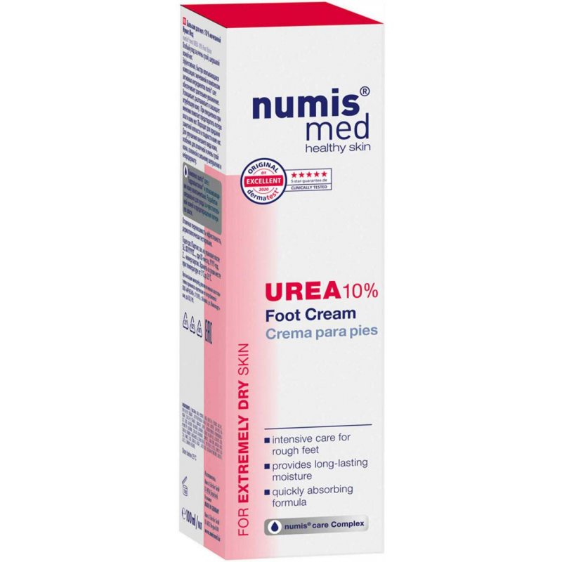 Numis Med Urea 10 % 100 ml Fußcreme