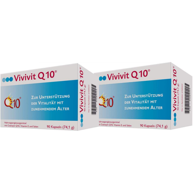 Vivivit Q10 2 x 90 Kapseln