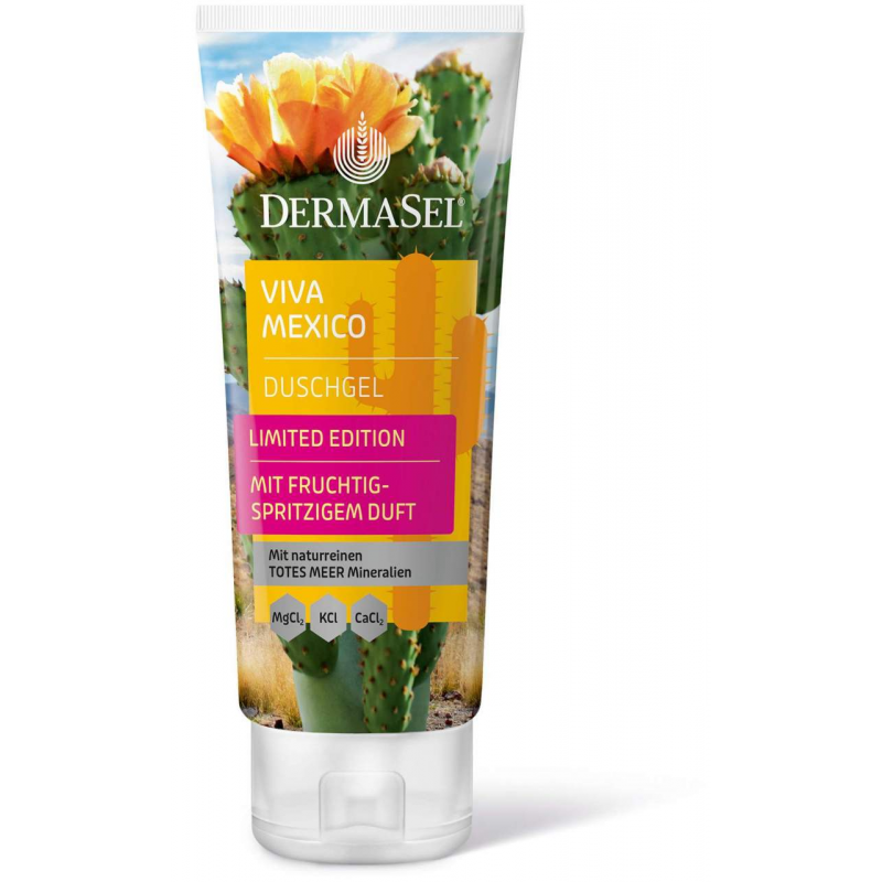 Dermasel Totes Meer Duschgel Viva Mexico Limited Edition 100 ml