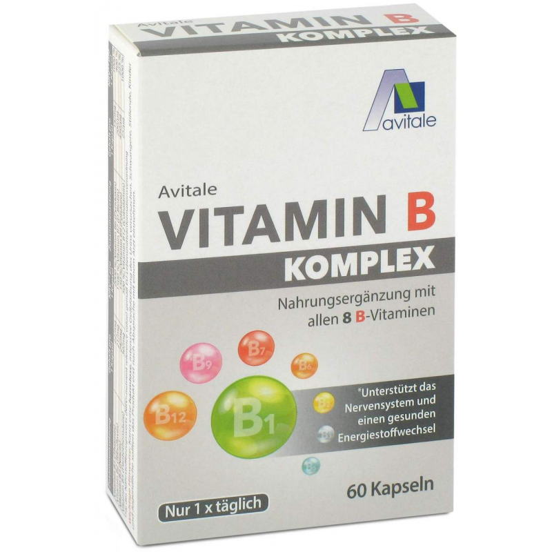 Vitamin B Komplex 60 Veggie-Kapseln