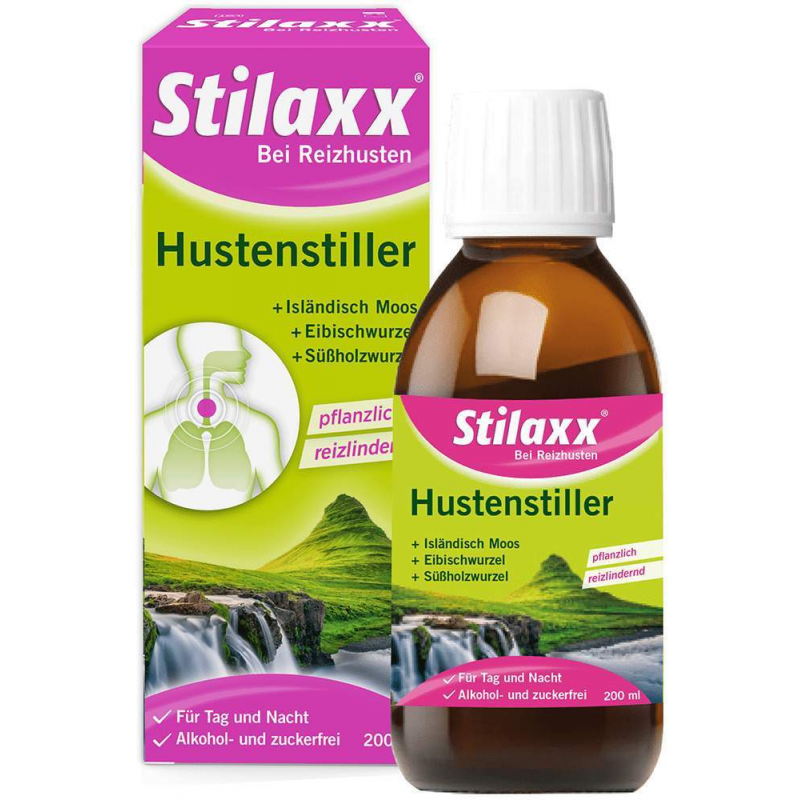 Stilaxx Hustenstiller Isländisch Moos 200 ml Sirup